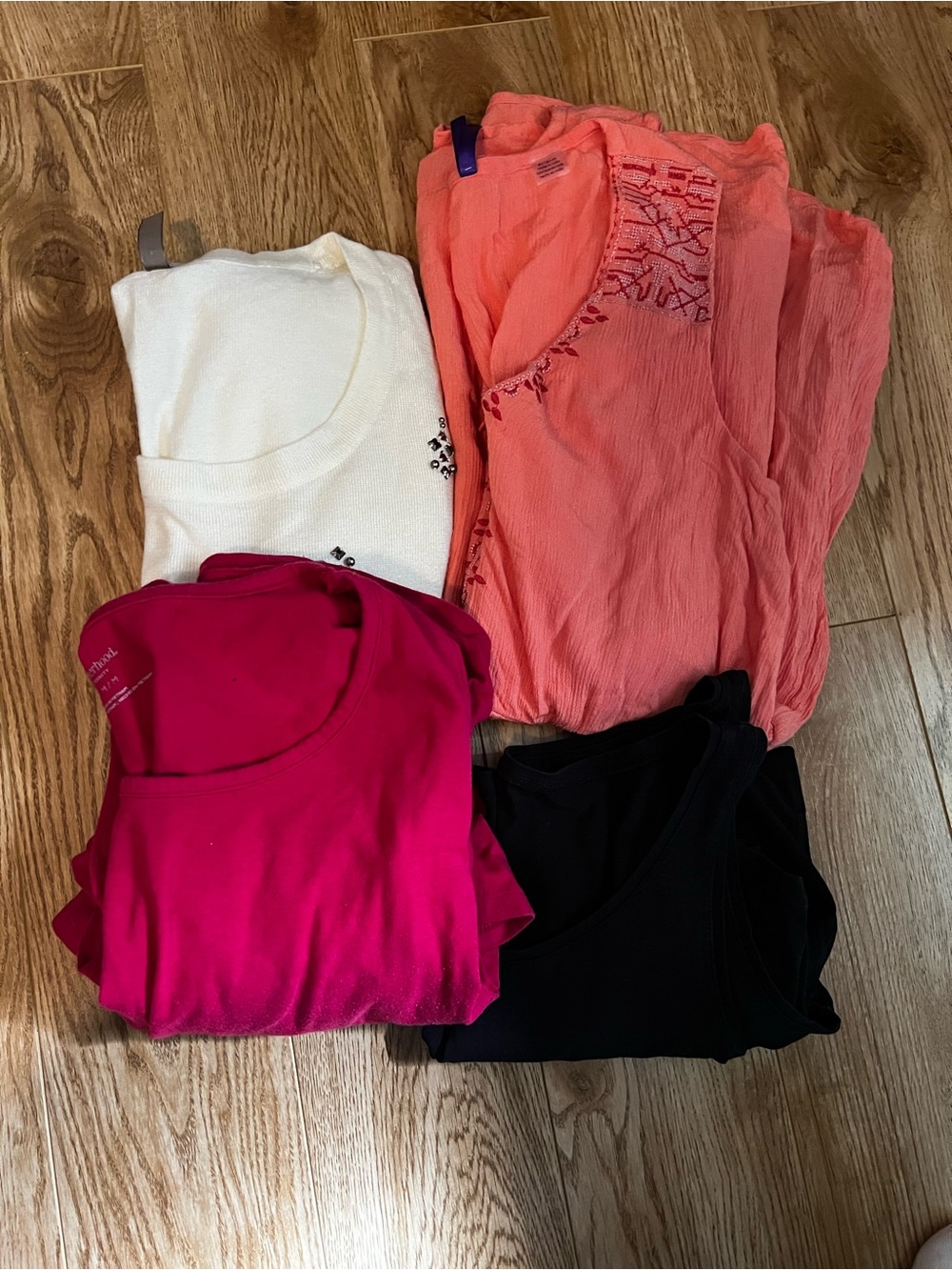 Lot of 4 Medium Maternity Tops H&M Seraphine Motherhood Thyme